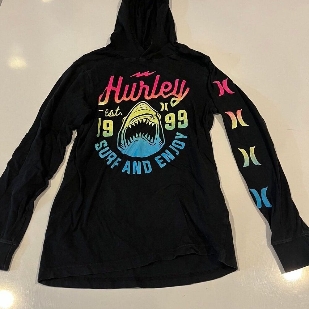 Kids Youth Hurley Long Sleeve Shirt Hoodie